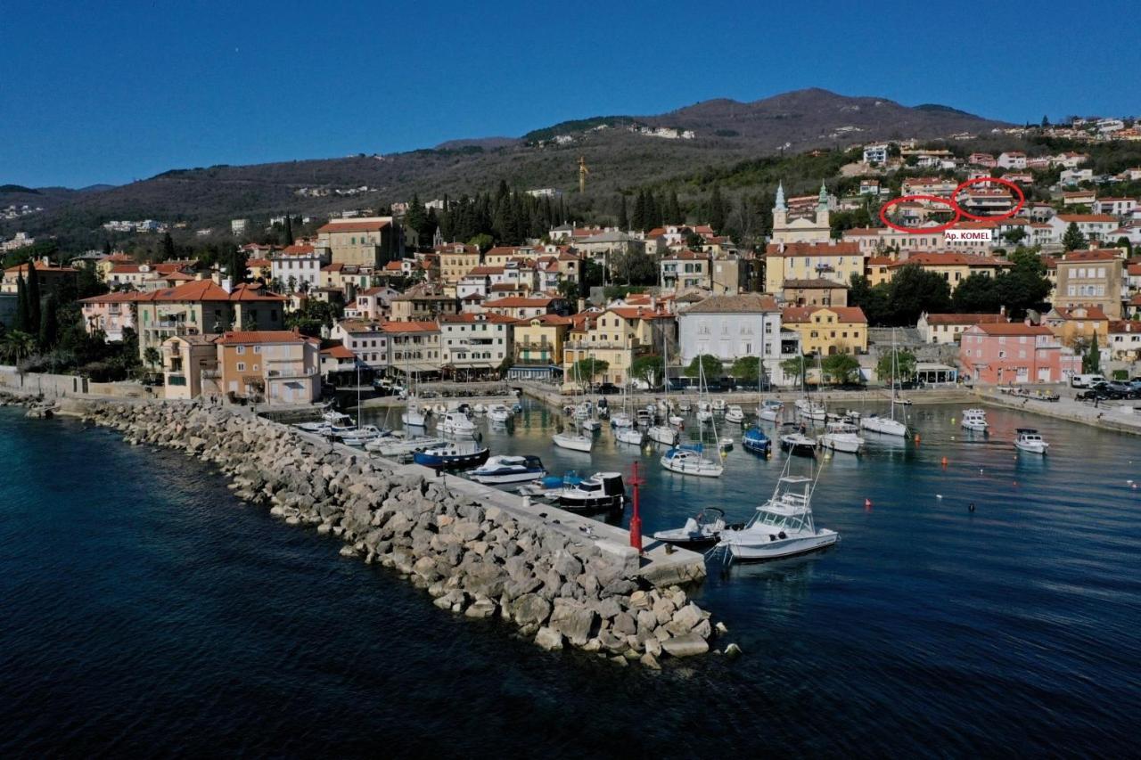 Apartments Komel Opatija Bagian luar foto