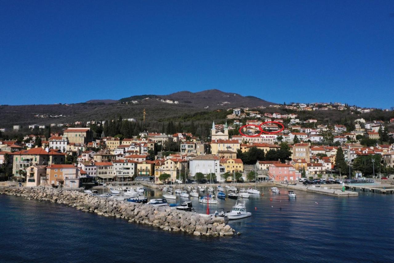 Apartments Komel Opatija Bagian luar foto